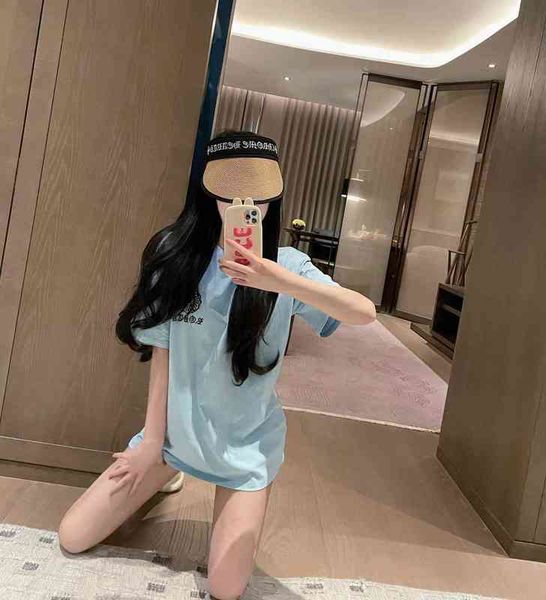 factory online export designer brand short sleeves ch summer new fashion cool printed letters luminous loose t-shirt with hat, White
factory online export designer brand short sleeves ch summer new fashion cool printed letters luminous loose t-shirt with hat, White