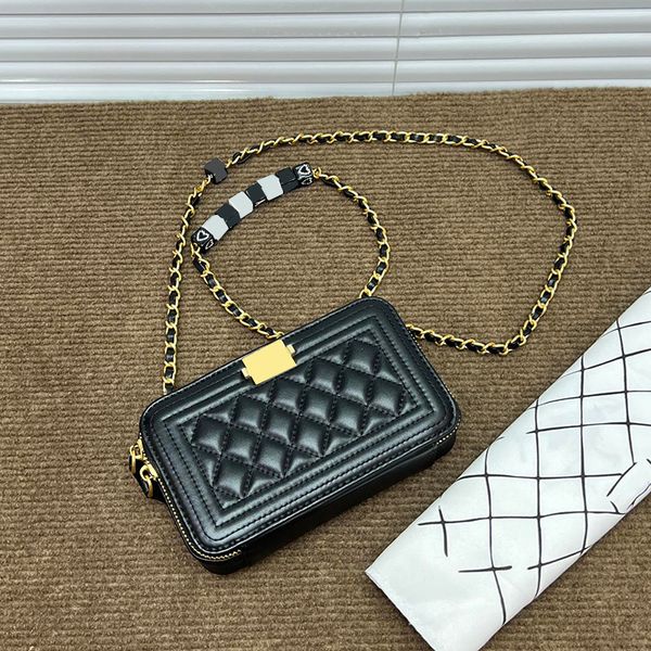 designer channel bags for women black cc handbag leather chain slant shoulder clutch flap totes bag double letters solid hasp waist square s
designer channel bags for women black cc handbag leather chain slant shoulder clutch flap totes bag double letters solid hasp waist square s
