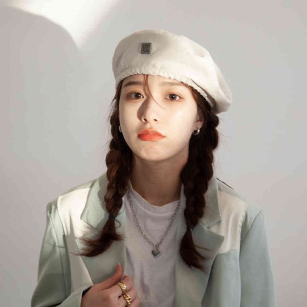 japanese rotangk beret women's summer thin pumpkin hat versatile letter painter hat korean version, Blue;gray
japanese rotangk beret women's summer thin pumpkin hat versatile letter painter hat korean version, Blue;gray