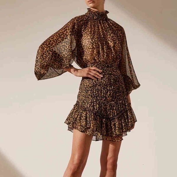 casual dresses fashion temperament elegant stand collar lantern sleeve leopard print waist closing short dress 1xj6, Black;gray
casual dresses fashion temperament elegant stand collar lantern sleeve leopard print waist closing short dress 1xj6, Black;gray