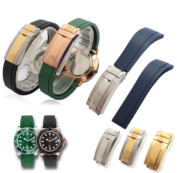 watch band for rolex daytona water ghost yacht-master submariner silicone bracelet watch accessories rubber strap, Black;brown
watch band for rolex daytona water ghost yacht-master submariner silicone bracelet watch accessories rubber strap, Black;brown