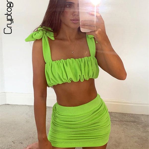 cryptographic elegant ruched crop and skirt 2 piece set outfits for women coord sets matching sets club party clothes 220527, White
cryptographic elegant ruched crop and skirt 2 piece set outfits for women coord sets matching sets club party clothes 220527, White