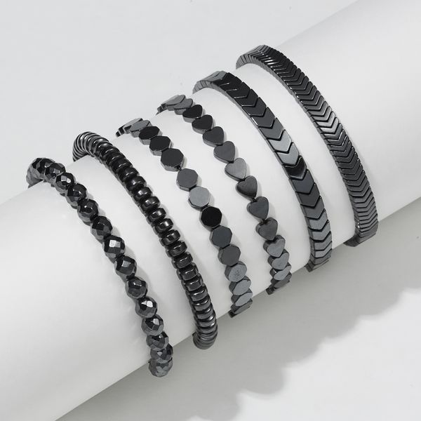 creativity love flat beads round hematite hand woven bracelet personality adjustable bracelet, Golden;silver
creativity love flat beads round hematite hand woven bracelet personality adjustable bracelet, Golden;silver