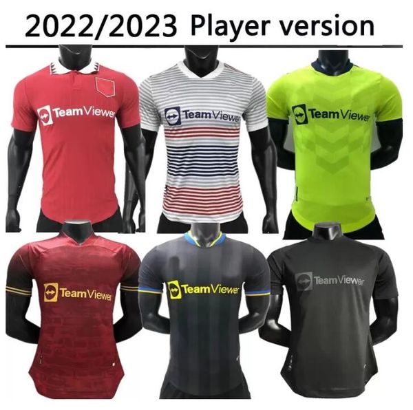 22 23 rashford man soccer jerseys pogba sancho 2022 varane shaw fans b.fernandes fourth utd football shirt 2021 uniform, Black;yellow
22 23 rashford man soccer jerseys pogba sancho 2022 varane shaw fans b.fernandes fourth utd football shirt 2021 uniform, Black;yellow