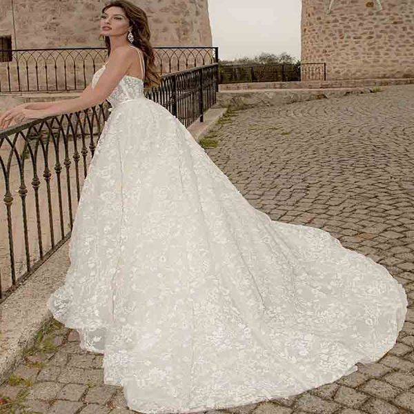 luxury a line boho wedding dress 2022 spaghetti straps lace bohemian wedding gowns backless sweep train country bride women outdoor beach ve, White
luxury a line boho wedding dress 2022 spaghetti straps lace bohemian wedding gowns backless sweep train country bride women outdoor beach ve, White