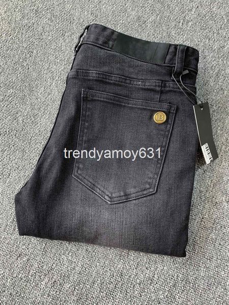 men's jeans men's jeans quality trousers high-end fashion brand small straight tube, Blue
men's jeans men's jeans quality trousers high-end fashion brand small straight tube, Blue
