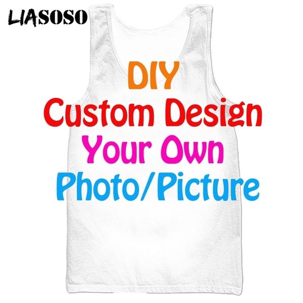 liasoso diy kustom desain singlet 3d cetak gambar anda sendirifoto rompi pria wanita kemeja tanpa lengan tangki atasan d0001 220613, White;black
liasoso diy kustom desain singlet 3d cetak gambar anda sendirifoto rompi pria wanita kemeja tanpa lengan tangki atasan d0001 220613, White;black