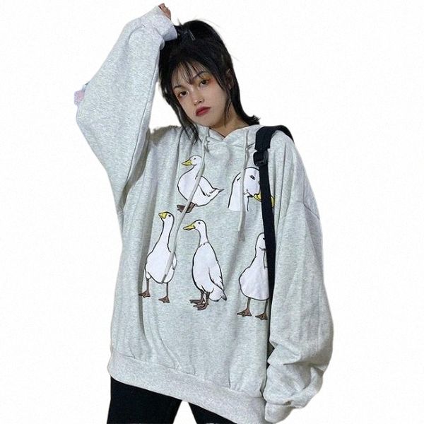 winter style korean cartoon print fun duck hoodie fashion plus velvet warm loose women's pullover clothes hoodies & sweatshirts n1jo#, Black
winter style korean cartoon print fun duck hoodie fashion plus velvet warm loose women's pullover clothes hoodies & sweatshirts n1jo#, Black