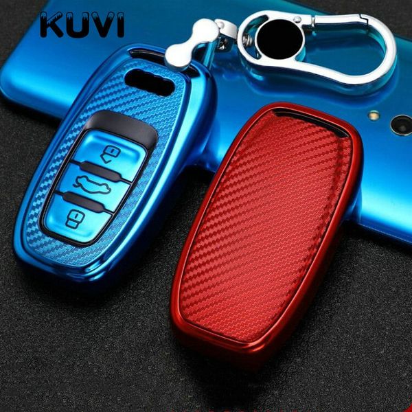 tpu carbon grain car key case cover for audi a4 a4l a5 a6 a6l q5 s5 s7 protect shell car styling smart key styling
tpu carbon grain car key case cover for audi a4 a4l a5 a6 a6l q5 s5 s7 protect shell car styling smart key styling