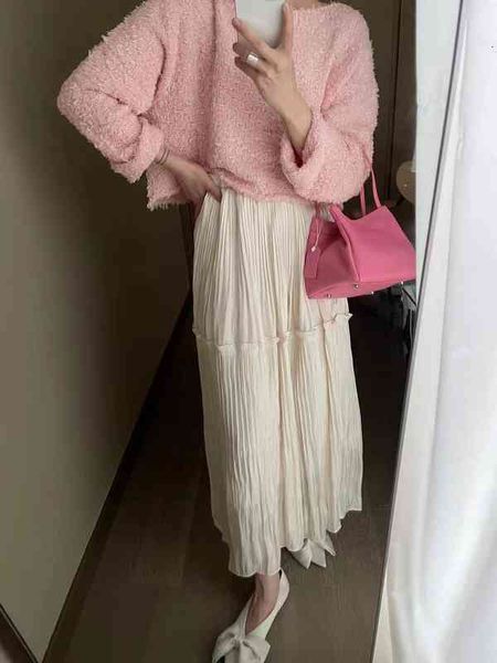women's two piece pants spring south korea dongdamen temperament lady pink shirt pleated skirt suit 7u0i, White
women's two piece pants spring south korea dongdamen temperament lady pink shirt pleated skirt suit 7u0i, White