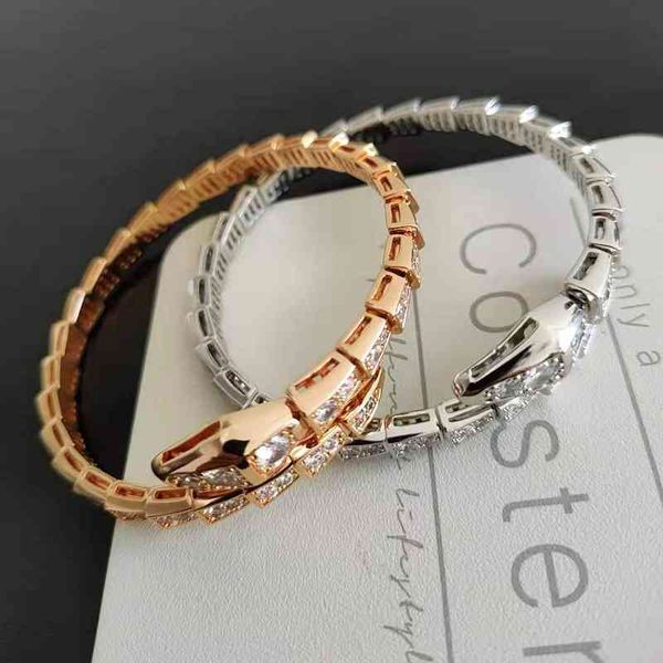 selling designer bracelets bulga jewelry classic full diamond snake bangle bracelets women's valentine's day gift, Black
selling designer bracelets bulga jewelry classic full diamond snake bangle bracelets women's valentine's day gift, Black