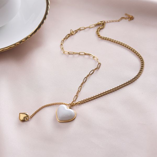 minimalist short gold love fritillaria necklace steel female minority design temperament net red clavicle chain, Silver
minimalist short gold love fritillaria necklace steel female minority design temperament net red clavicle chain, Silver