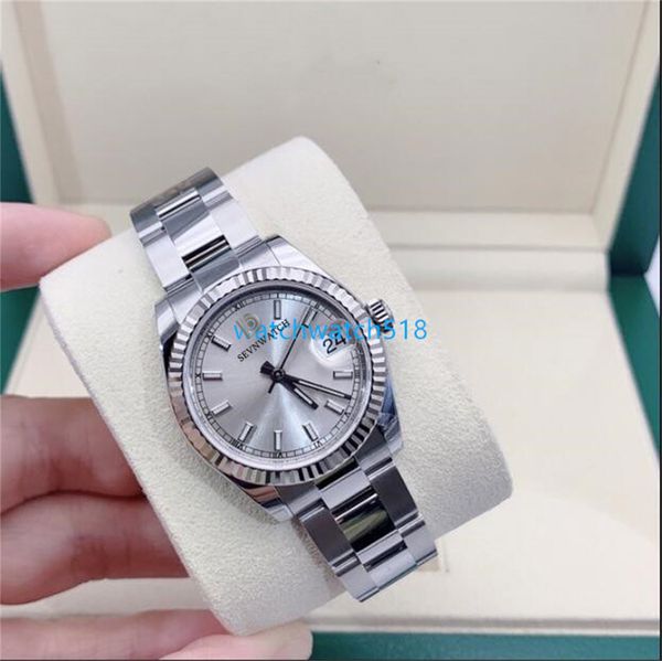 ladies watches watch 178274 31mm silver dial automatic mechanical stainless steel bracelet luxury womens wristwatches original paper box wat, Slivery;golden
ladies watches watch 178274 31mm silver dial automatic mechanical stainless steel bracelet luxury womens wristwatches original paper box wat, Slivery;golden