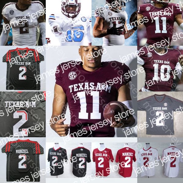 new custom texas a&m aggies football jersey ncaa college von miller myles garrett mike evans ausbon davis madubuike murray seals-jones johns, Black;red
new custom texas a&m aggies football jersey ncaa college von miller myles garrett mike evans ausbon davis madubuike murray seals-jones johns, Black;red