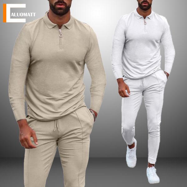 men's tracksuit casual spring set fashion long sleeve lapel t-shirt 2 piece sets and pants solid zipper jogging gym men sportswear, Gray
men's tracksuit casual spring set fashion long sleeve lapel t-shirt 2 piece sets and pants solid zipper jogging gym men sportswear, Gray