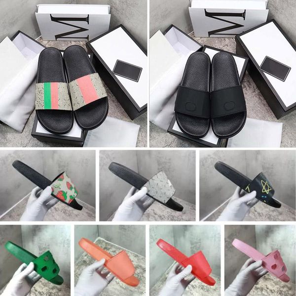 high luxury slides designer shoes sandals lady women slippers with correct flowers printing leather original box dust bag fashion men platfo, Black
high luxury slides designer shoes sandals lady women slippers with correct flowers printing leather original box dust bag fashion men platfo, Black