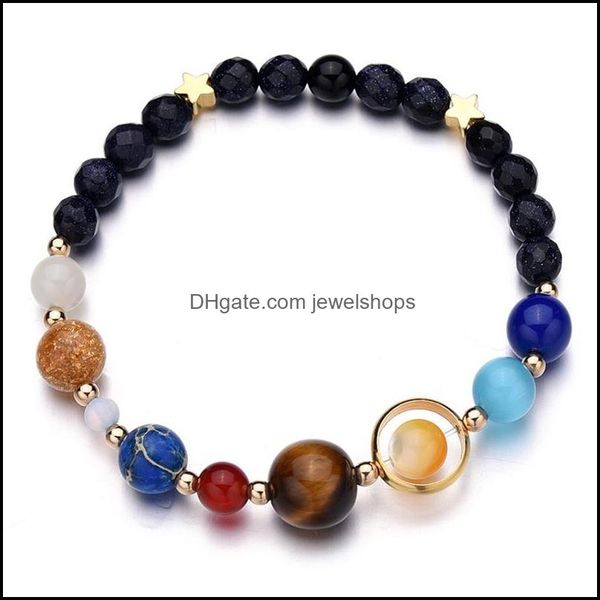 charm bracelets jewelry solar bracelet universe galaxy the eight planets in system guardian star beaded women gift drop item delivery 2021 h, Golden;silver
charm bracelets jewelry solar bracelet universe galaxy the eight planets in system guardian star beaded women gift drop item delivery 2021 h, Golden;silver