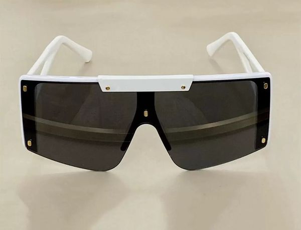 2022 luxury design shield 5188 sunglasses for women popular fashion sun glasses uv protection big connection lens frameless come with packag, White;black
2022 luxury design shield 5188 sunglasses for women popular fashion sun glasses uv protection big connection lens frameless come with packag, White;black