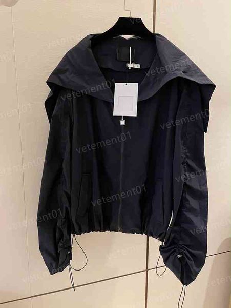 luxury womens jackets navy blue fashion brand large lapel drawstring jacket designer jacket for women clothing, Black;brown
luxury womens jackets navy blue fashion brand large lapel drawstring jacket designer jacket for women clothing, Black;brown