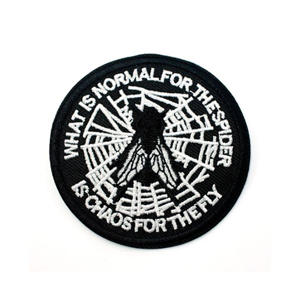 sewing notions fashion spider web insect embroidery patches iron on for clothing shirts bags custom patch, Black
sewing notions fashion spider web insect embroidery patches iron on for clothing shirts bags custom patch, Black