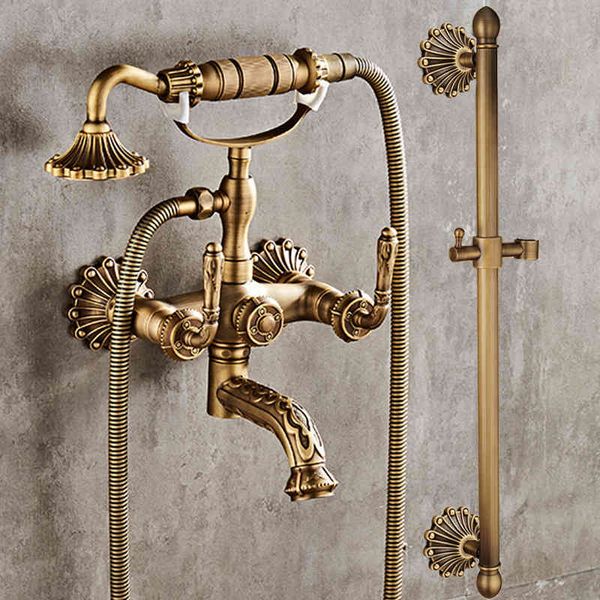 bath faucet antique all copper shower set simple bathroom nozzle wall mounted bath tub faucet cold and water mixing ot6i
bath faucet antique all copper shower set simple bathroom nozzle wall mounted bath tub faucet cold and water mixing ot6i