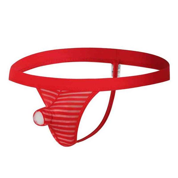 men ice silk striped head-up thong big pouch tight t pants breathable see-through underwear sissy lingerie tanga hombre w220324, Red;black
men ice silk striped head-up thong big pouch tight t pants breathable see-through underwear sissy lingerie tanga hombre w220324, Red;black