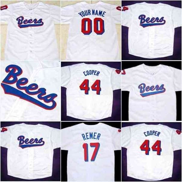xflsp doug remer 17 joe coop cooper 44 baseketball beers movie jersey button down white all stitched stitch sewn jersey, Black
xflsp doug remer 17 joe coop cooper 44 baseketball beers movie jersey button down white all stitched stitch sewn jersey, Black