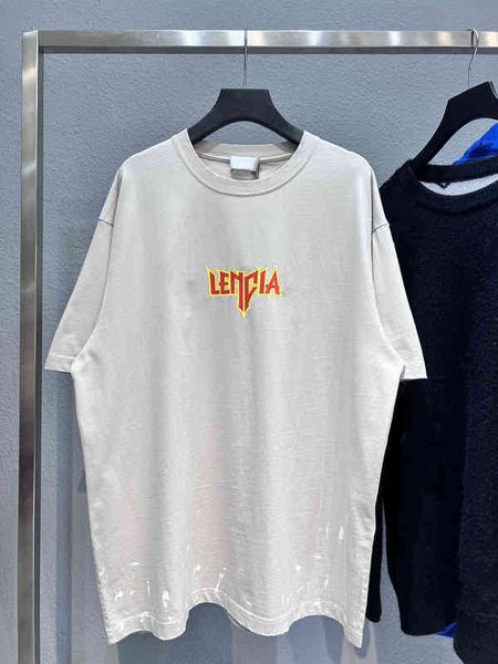 high street fashion brand designer t shirt 22ss new lightning letter printing wash water worn holes men's and women's casual t-shi, White;black
high street fashion brand designer t shirt 22ss new lightning letter printing wash water worn holes men's and women's casual t-shi, White;black