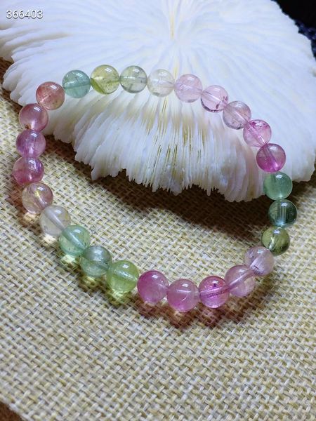 genuine natural colorful tourmaline bracelet 7mm clear round beads rainbow tourmaline women men crystal jewelry aaaaaaa, Silver
genuine natural colorful tourmaline bracelet 7mm clear round beads rainbow tourmaline women men crystal jewelry aaaaaaa, Silver
