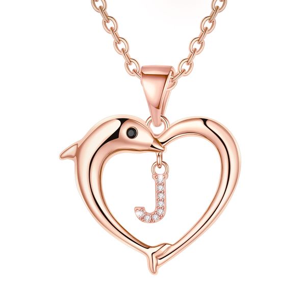 pendant necklaces dolphin heart initial necklace cz for girls letter women cu amazf, Silver
pendant necklaces dolphin heart initial necklace cz for girls letter women cu amazf, Silver
