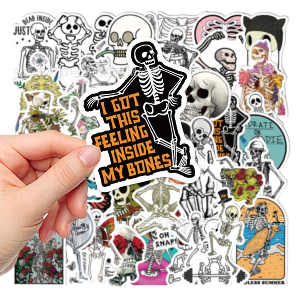 50pcs/set skateboard stickers funny skeleton for car baby scrapbooking pencil case diary phone lapplanner decoration book album kids toys di
50pcs/set skateboard stickers funny skeleton for car baby scrapbooking pencil case diary phone lapplanner decoration book album kids toys di