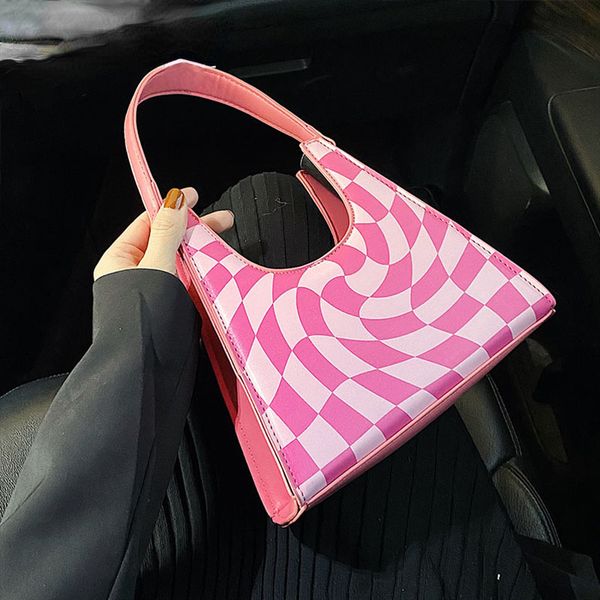 handbag for women fashion check pattern bagute bag summer vintage triangle clutches french style woman crossbody shoulder bags
handbag for women fashion check pattern bagute bag summer vintage triangle clutches french style woman crossbody shoulder bags