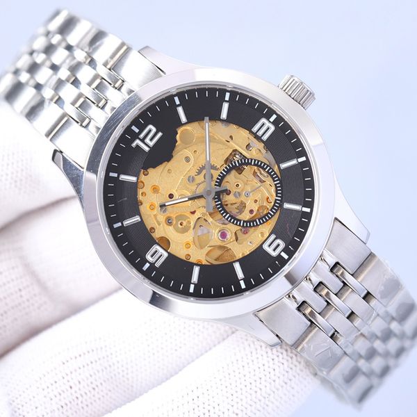 hollow out mens watch automatic mechanical movement watches 42mm sappire business wristwatches 904l stainless steel case montre de luxe, Slivery;brown
hollow out mens watch automatic mechanical movement watches 42mm sappire business wristwatches 904l stainless steel case montre de luxe, Slivery;brown