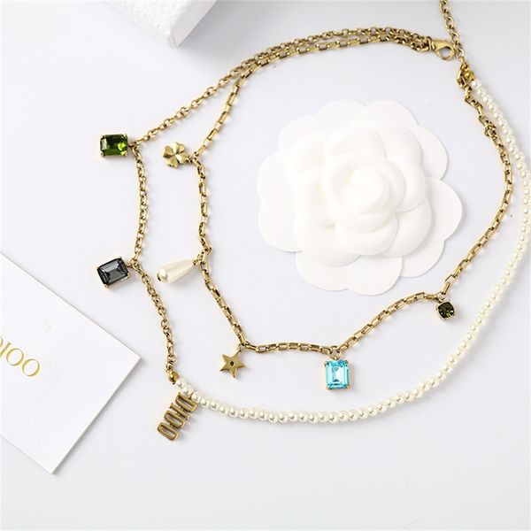 80% off wholesale shop double layered pearl necklace women's color diamond clavicle chain ancient copper jewelry, Black
80% off wholesale shop double layered pearl necklace women's color diamond clavicle chain ancient copper jewelry, Black