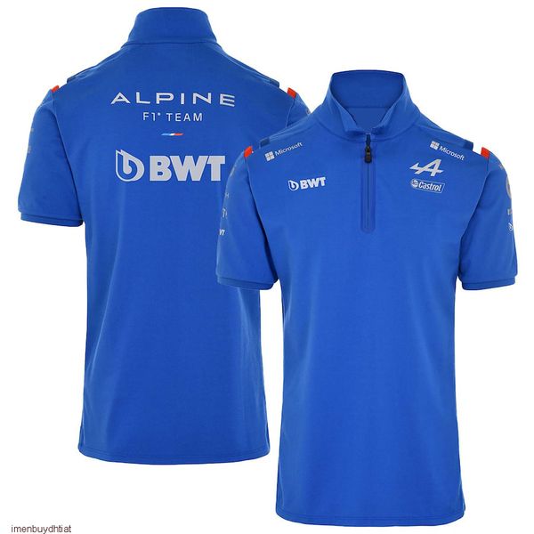 new summer f1 formula one racing team men's short sleeve polo alpine alonso motorsport outdoor quick-drying sports riding lapel car fan, White;black
new summer f1 formula one racing team men's short sleeve polo alpine alonso motorsport outdoor quick-drying sports riding lapel car fan, White;black