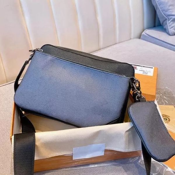 fashion accessories 2022 new handbags men leather trio messenger bags luxury shoulder bag make designer handbag tote man's bag, Silver
fashion accessories 2022 new handbags men leather trio messenger bags luxury shoulder bag make designer handbag tote man's bag, Silver