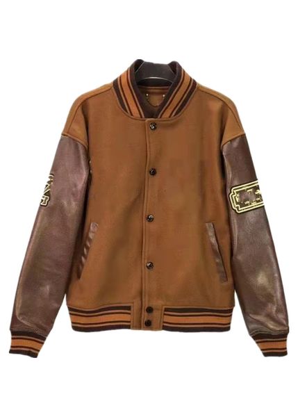 2022ss designer men's baseball jackets casual sports comfortable coats couples street trends, Black;brown
2022ss designer men's baseball jackets casual sports comfortable coats couples street trends, Black;brown
