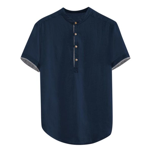 men's casual shirts summer designer t-shirts men's cotton linen solid color short sleeve loose o-neck button male camisa, White;black
men's casual shirts summer designer t-shirts men's cotton linen solid color short sleeve loose o-neck button male camisa, White;black