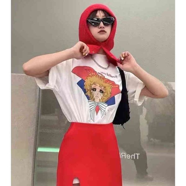 women's t-shirt spring and summer cute cartoon crying beautiful girl half sleeve flower fairy short t-shirt, White
women's t-shirt spring and summer cute cartoon crying beautiful girl half sleeve flower fairy short t-shirt, White