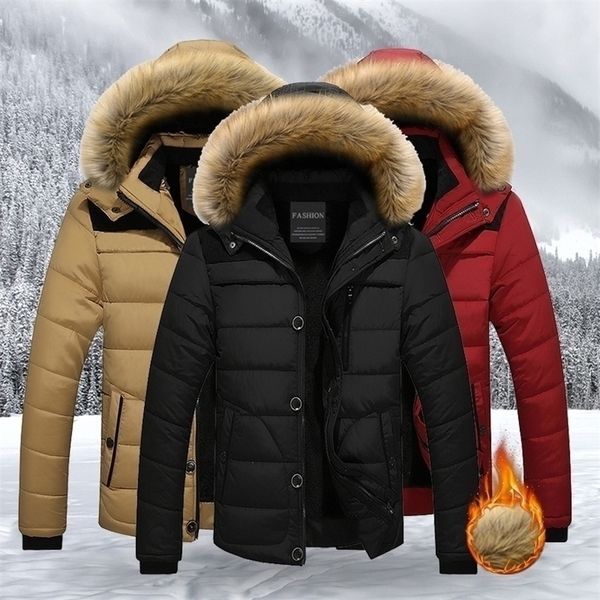 mens windbreaker jackets waterproof fur hooded coats male casual coat mens clothing winter outwear parka big pocket homme 201119, Black
mens windbreaker jackets waterproof fur hooded coats male casual coat mens clothing winter outwear parka big pocket homme 201119, Black