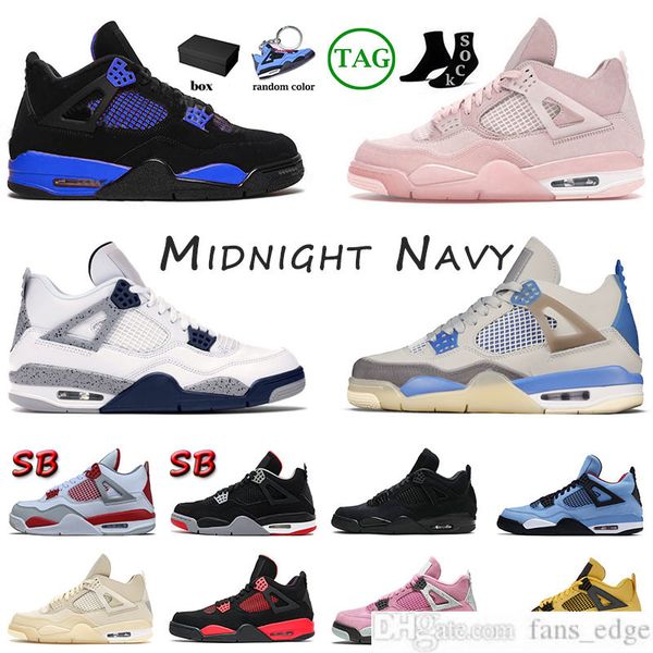 with box jumpman 4 4s iv designer mens womens basketball shoes midnight navy retro blue thunder sb bred sail pink green black cats
with box jumpman 4 4s iv designer mens womens basketball shoes midnight navy retro blue thunder sb bred sail pink green black cats