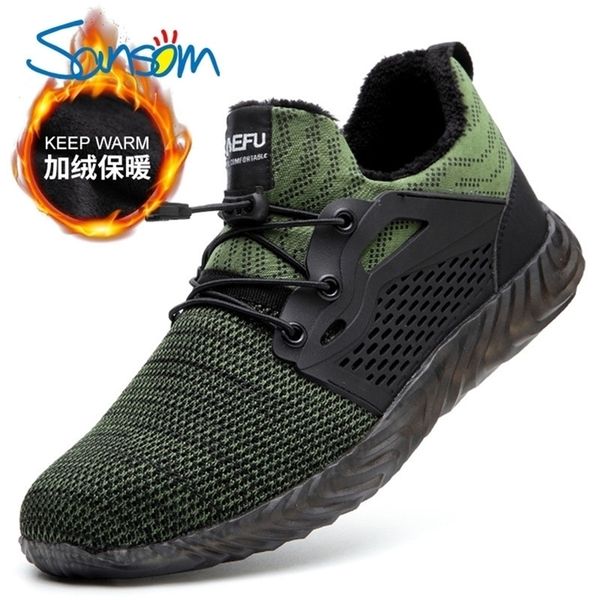 indestructible men and women steel toe air safety boots punctureproof work sneakers breathable shoes y200915, Black;brown
indestructible men and women steel toe air safety boots punctureproof work sneakers breathable shoes y200915, Black;brown