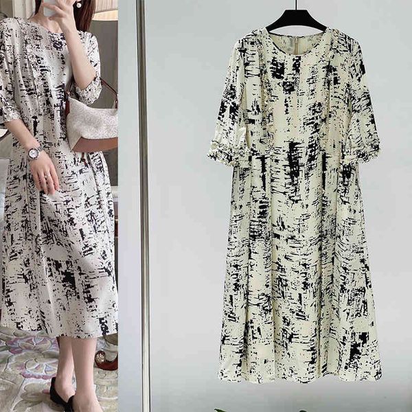 casual dresses series spring and summer 2022 medium sleeve silk printed dress length skirt female yuan p490590, Black;gray
casual dresses series spring and summer 2022 medium sleeve silk printed dress length skirt female yuan p490590, Black;gray