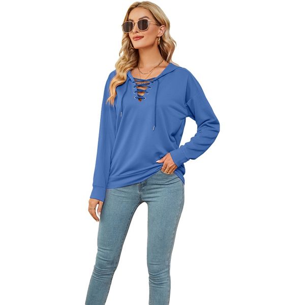 hoodies for women hooded sweatshirt v neck long sleeve solid color hoodie drawstring casual lightweight pullover 2xl, Black
hoodies for women hooded sweatshirt v neck long sleeve solid color hoodie drawstring casual lightweight pullover 2xl, Black