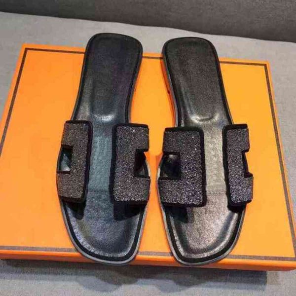 designer luxury women slippers classic h leather sandals flat fashion casual shoes beach party wedding with box size 35-42 tiyn, Black
designer luxury women slippers classic h leather sandals flat fashion casual shoes beach party wedding with box size 35-42 tiyn, Black