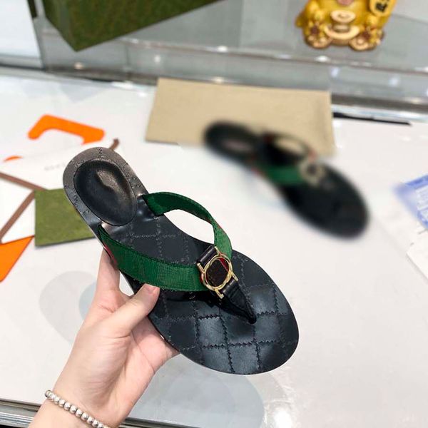 summer beach sandals designer slides flip flops slippers leather sandal with double metal black brown 03
summer beach sandals designer slides flip flops slippers leather sandal with double metal black brown 03