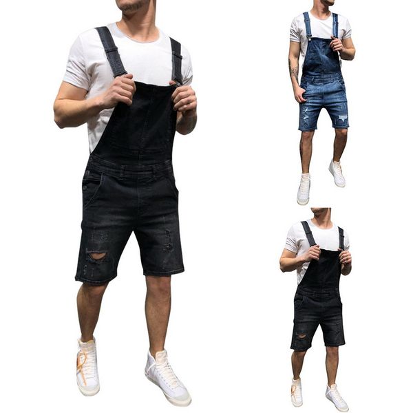 men's jeans mens ripped denim short overalls modish designer stretch suspender pants hip hop black blue with holes plus size 3xl
men's jeans mens ripped denim short overalls modish designer stretch suspender pants hip hop black blue with holes plus size 3xl