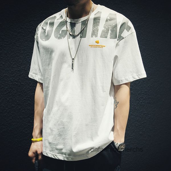 summer cotton short sleeve mens t-shirt loose fashion brand large round neck half sleeve fat white printing tshirts, White;black
summer cotton short sleeve mens t-shirt loose fashion brand large round neck half sleeve fat white printing tshirts, White;black