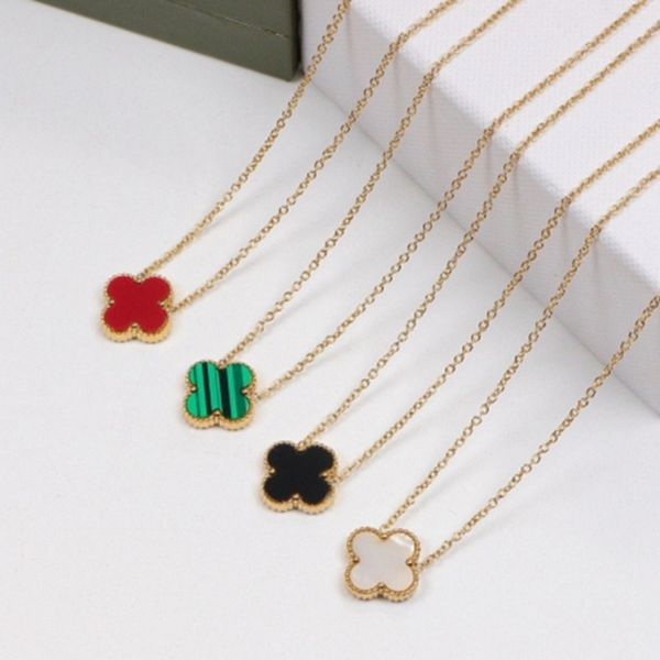 womens luxury designer necklace fashion flowers four-leaf clover cleef pendant necklace 14k gold necklaces jewelry, Silver
womens luxury designer necklace fashion flowers four-leaf clover cleef pendant necklace 14k gold necklaces jewelry, Silver