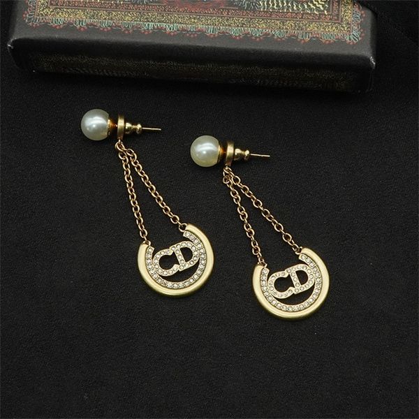 80% off outlets fashion pearl pendant half ring letter full diamond design sense temperament earrings, Golden
80% off outlets fashion pearl pendant half ring letter full diamond design sense temperament earrings, Golden
